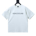 Balenciaga Logo Print T-shirt White
